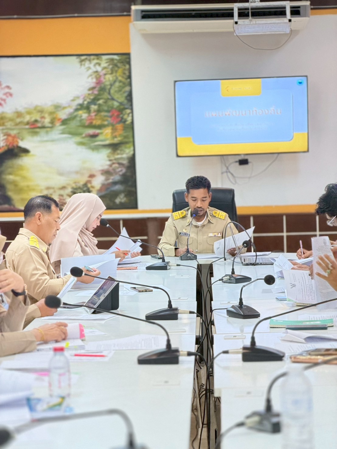 การประชุมสภาองค์การบริหารส่วนตำบลกอลำ สมัยสามัญ สมัยที่ 2 ครั้งที่1/2569